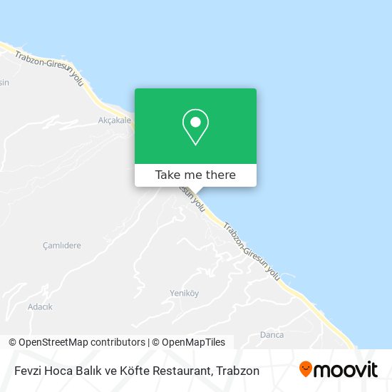 Fevzi Hoca Balık ve Köfte Restaurant map