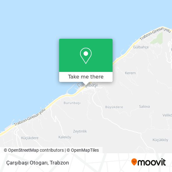 Çarşıbaşı Otogarı map