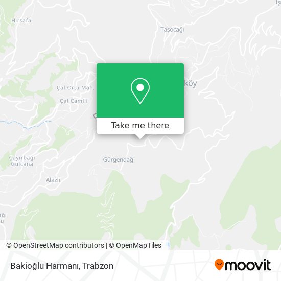Bakioğlu Harmanı map