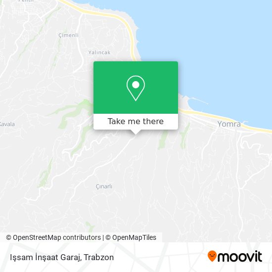 Işsam İnşaat Garaj map