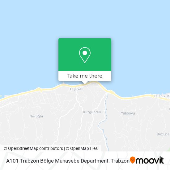 A101 Trabzon Bölge Muhasebe Department map