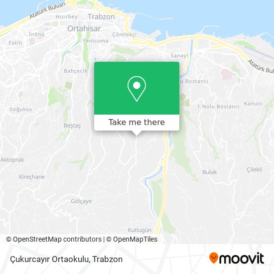 Çukurcayır Ortaokulu map