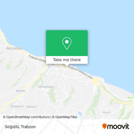 Söğütlü map