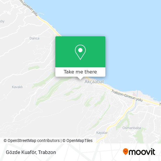 Gözde Kuaför map