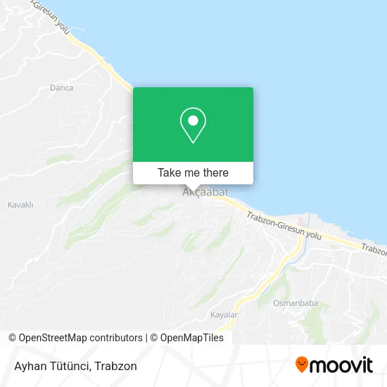 Ayhan Tütünci map