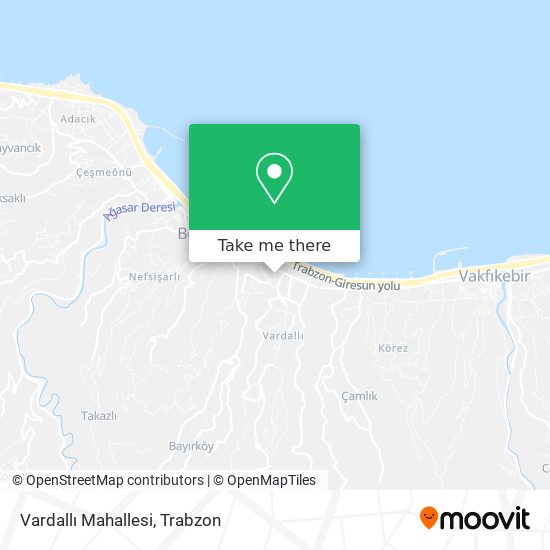 Vardallı Mahallesi map