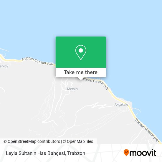 Leyla Sultanın Has Bahçesi map