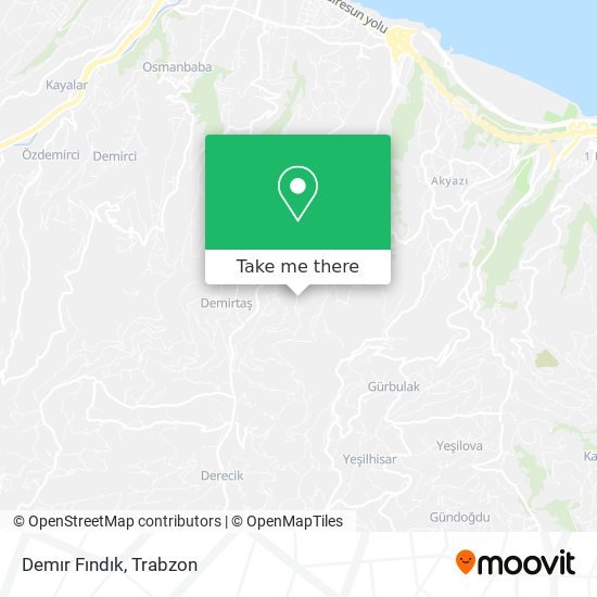 Demır Fındık map