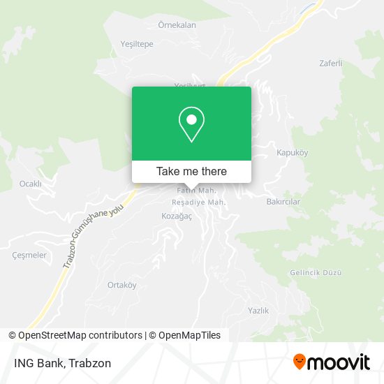 ING Bank map