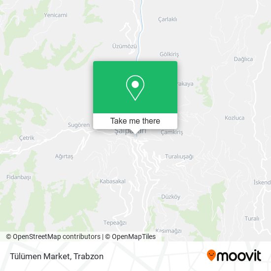 Tülümen Market map