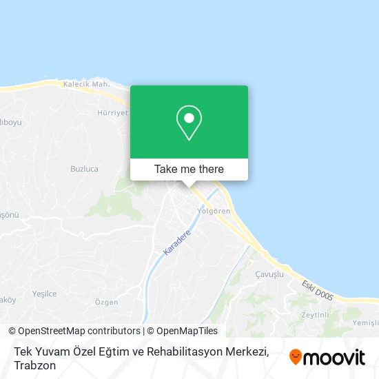 Tek Yuvam Özel Eğtim ve Rehabilitasyon Merkezi map