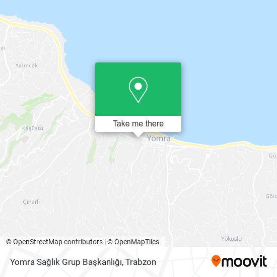 Yomra Sağlık Grup Başkanlığı map