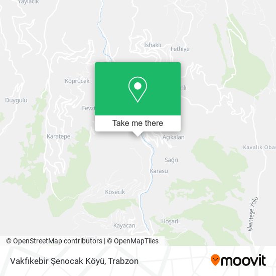 Vakfıkebir Şenocak Köyü map