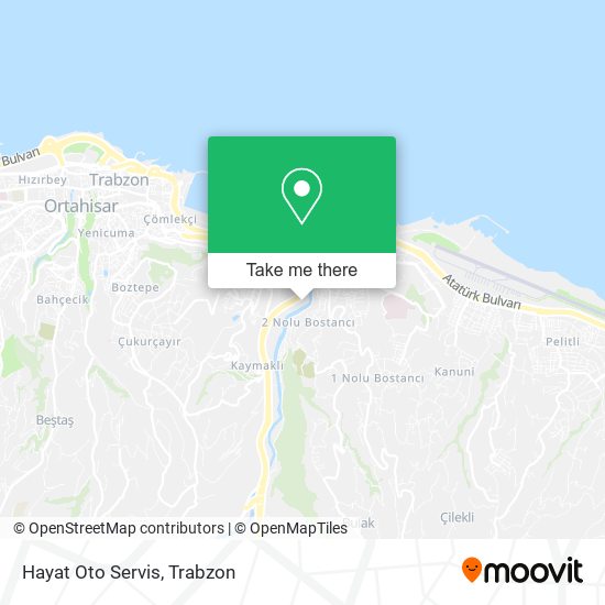 Hayat Oto Servis map