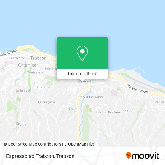 Espressolab Trabzon map