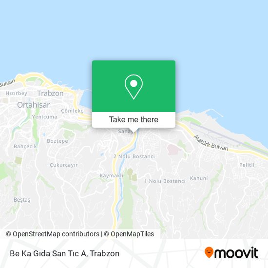Be Ka Gıda San Tıc A map