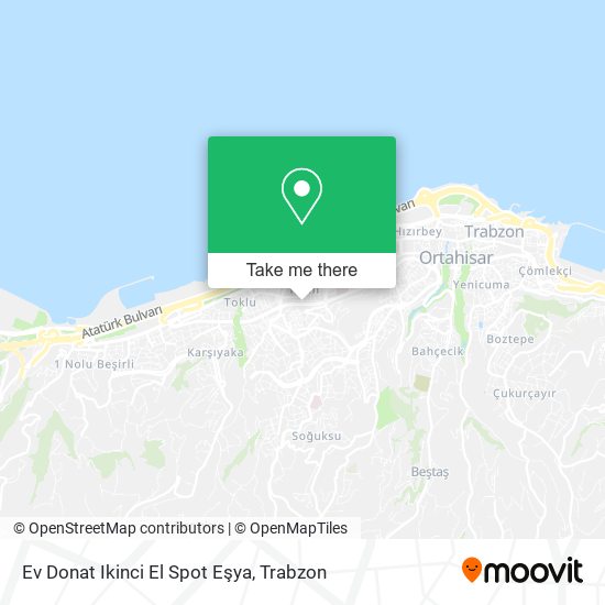 Ev Donat Ikinci El Spot Eşya map