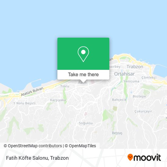 Fatih Köfte Salonu map