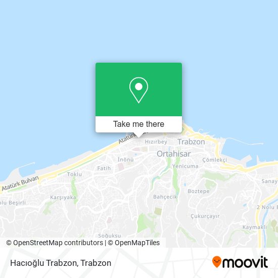 Hacıoğlu Trabzon map