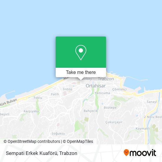 Sempati Erkek Kuaförü map