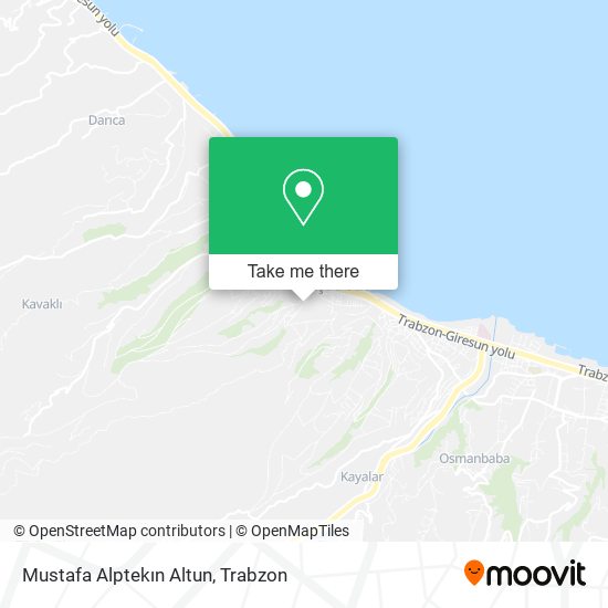 Mustafa Alptekın Altun map