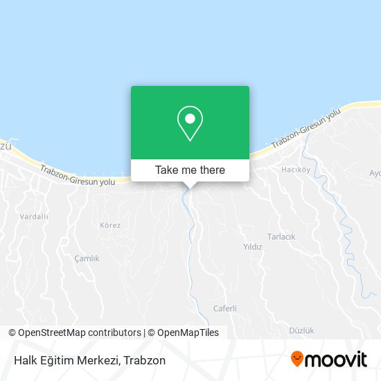 Halk Eğitim Merkezi map