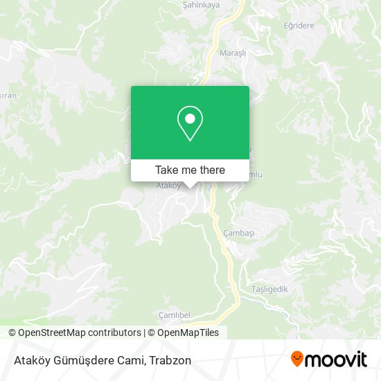 Ataköy Gümüşdere Cami map