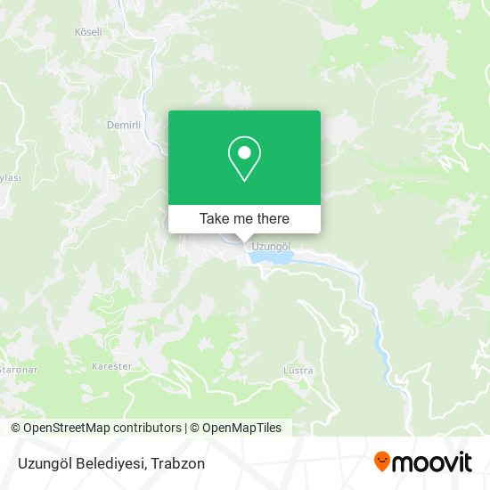 Uzungöl Belediyesi map