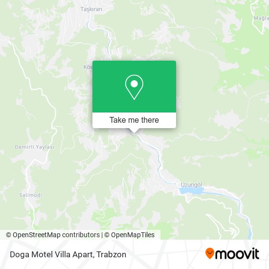 Doga Motel Villa Apart map