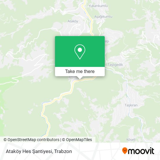 Ataköy Hes Şantiyesi map