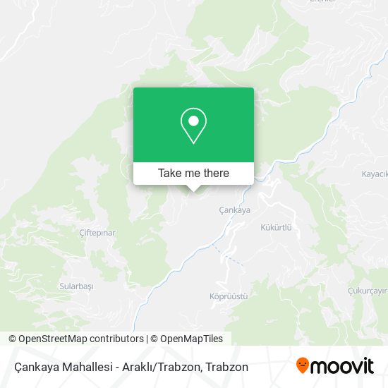 Çankaya Mahallesi - Araklı / Trabzon map