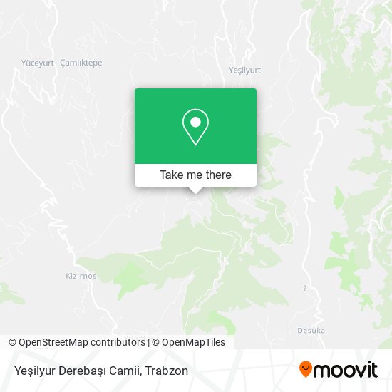 Yeşilyur Derebaşı Camii map