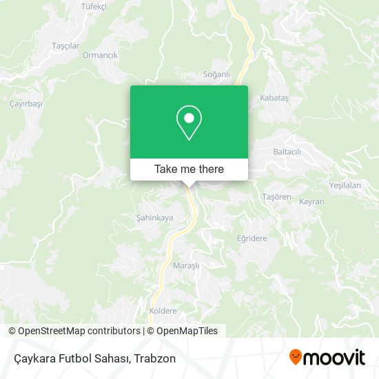Çaykara Futbol Sahası map