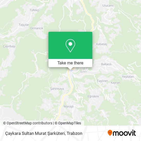 Çaykara Sultan Murat Şarküteri map