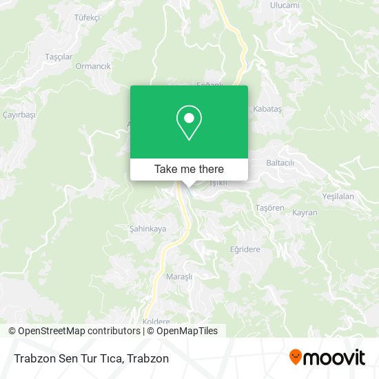 Trabzon Sen Tur Tıca map