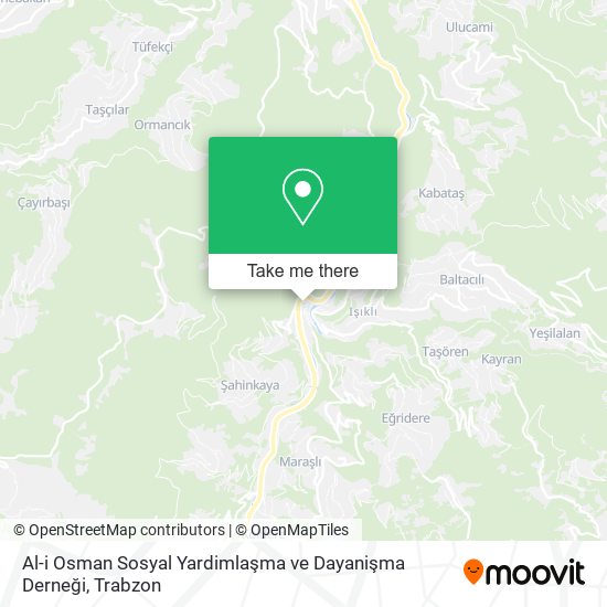 Al-i Osman Sosyal Yardimlaşma ve Dayanişma Derneği map