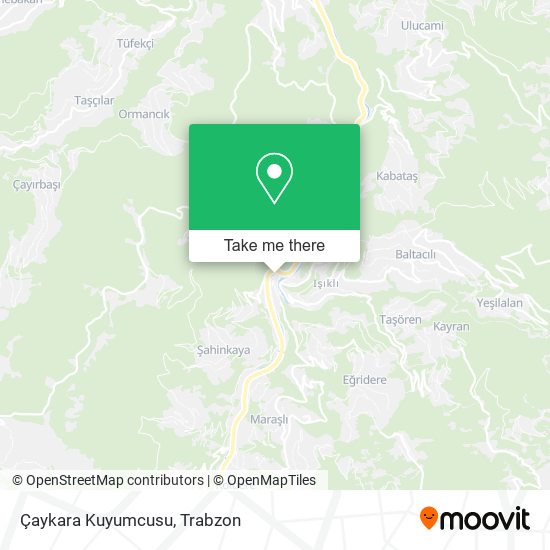 Çaykara Kuyumcusu map