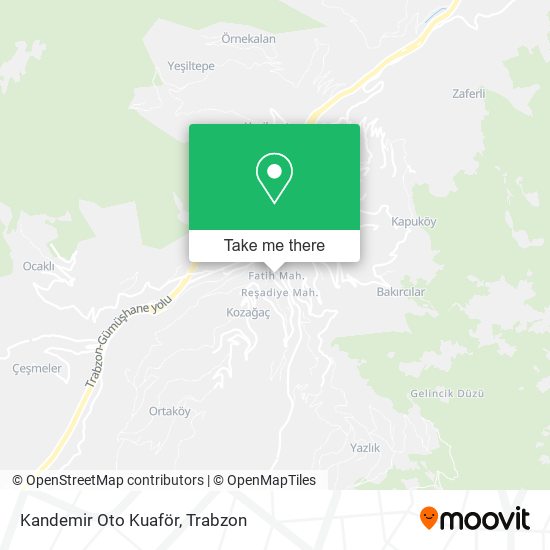 Kandemir Oto Kuaför map