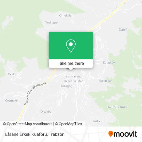 Efsane Erkek Kuaföru map