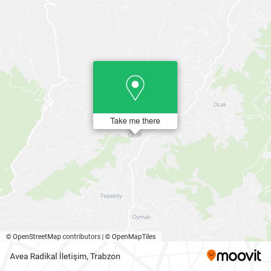 Avea Radikal İletişim map