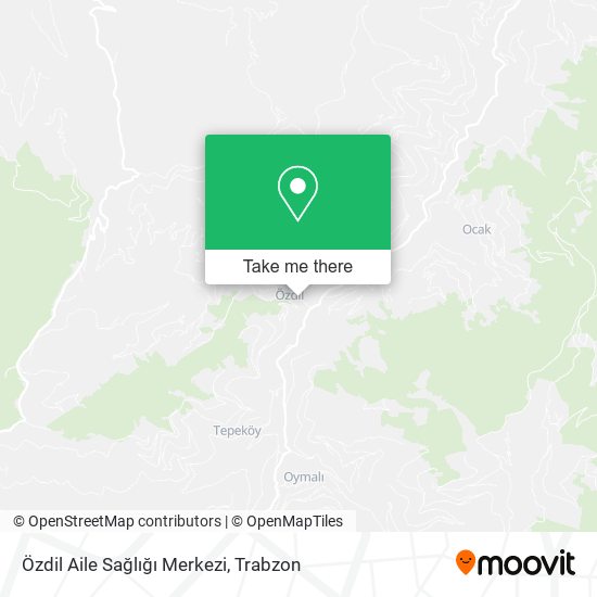 Özdil Aile Sağlığı Merkezi map