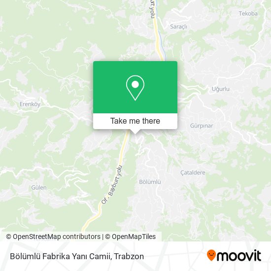 Bölümlü Fabrika Yanı Camii map
