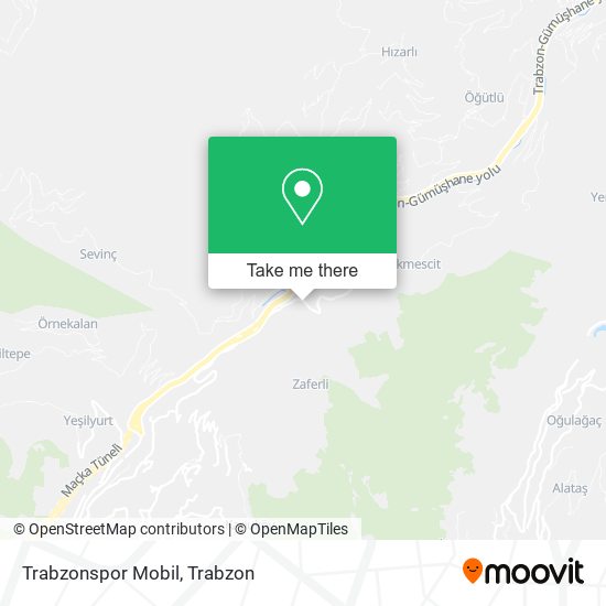 Trabzonspor Mobil map