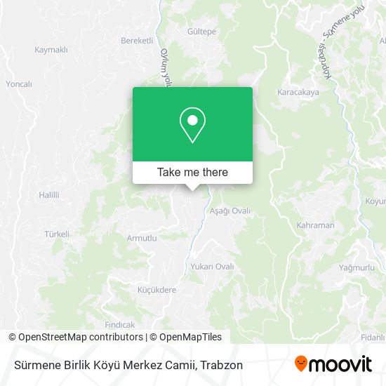 Sürmene Birlik Köyü Merkez Camii map