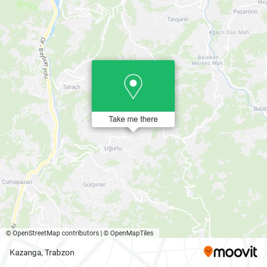 Kazanga map