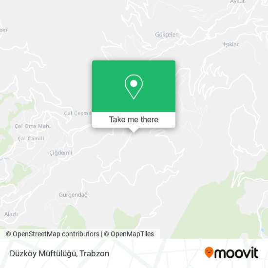 Düzköy Müftülüğü map