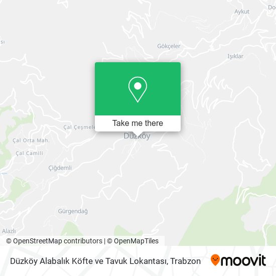Düzköy Alabalık Köfte ve Tavuk Lokantası map