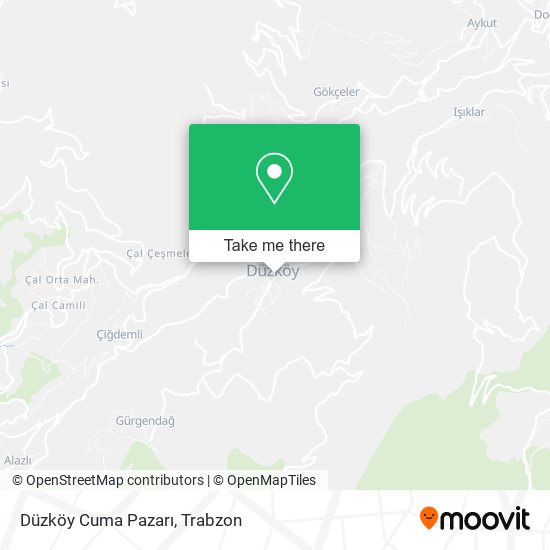 Düzköy Cuma Pazarı map