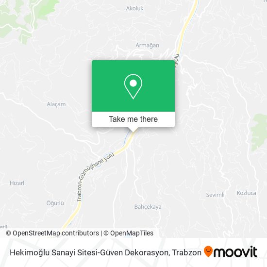 Hekimoğlu Sanayi Sitesi-Güven Dekorasyon map