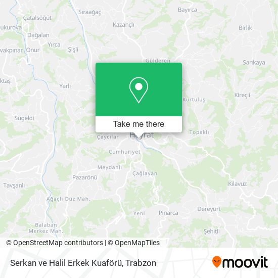 Serkan ve Halil Erkek Kuaförü map